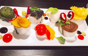 Vegan Sushi at Musubi in Tokyo