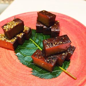 Smoked Tofu at Musubi in Tokyo