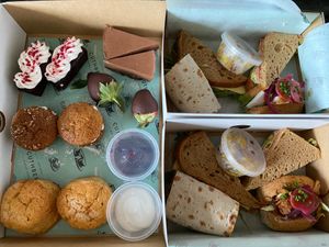 Afternoon tea delivery ❤️ at Cuthbert's in Liverpool