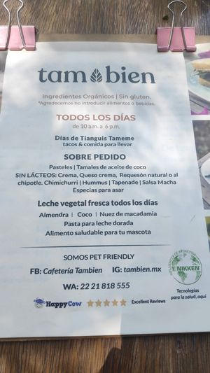  at Cafetería Tambien in Puebla