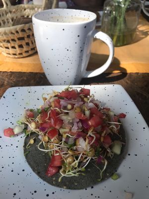 All fresh ingredients!  at Cafetería Tambien in Puebla