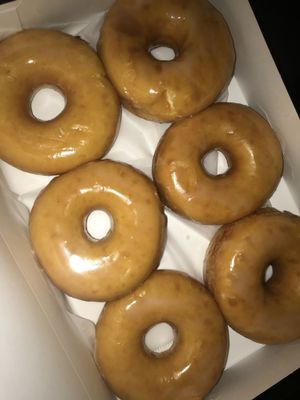 Glazed donut perfection at Vegan Donut-Gelato in Houston