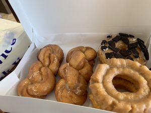 Mixed flavors  at Vegan Donut-Gelato in Houston