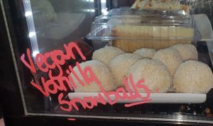 Vegan sweets - change daily at The Bays Kitchen in Saint Helens