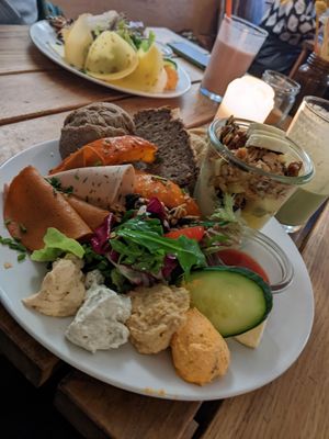 Herzhaftes veganes at Klippkroog in Hamburg