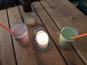 Smoothies at Klippkroog in Hamburg