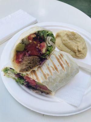 Kofta wrap   at Vegan Kantin in Bursa