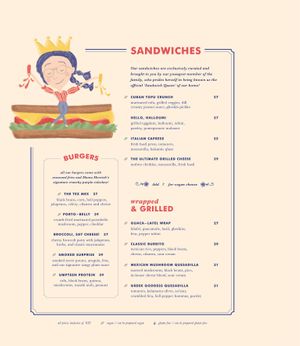 Sandwich at Moreish in Dubai