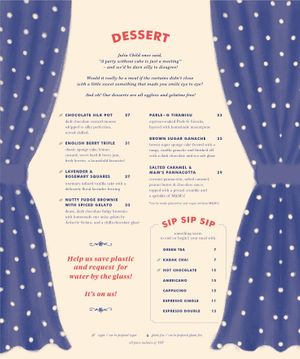 Desserts at Moreish in Dubai