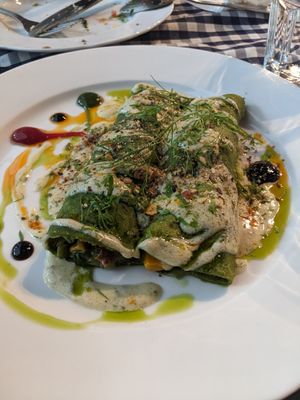 Sun-dried tomato Crepe at Moreish in Dubai