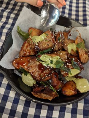 Maple potatoes at Moreish in Dubai