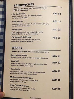 Sandwiches  at Moreish in Dubai