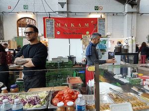 stall at Veggieworld Brussels 2018 at Makam Naturkost in Hoehenkirchen-siegertsbrunn