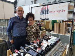 at Veggieworld Brussels, November 2018 at BioBron Vegan Wijn in Ruddervoorde