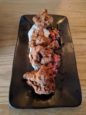 Cauliflower wings. at The Windmill in Macclesfield