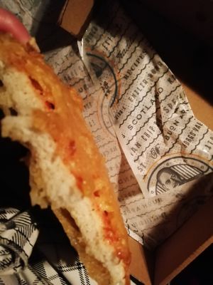 Pizza crunch #2 at Gino's Fryer  in Largs