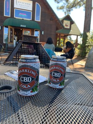 CBD Cola!  at Frescana Mexican Bistro in South Lake Tahoe
