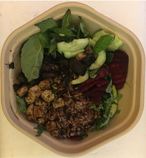 Shroomami; a vegan warm bowl. at sweetgreen - Columbia in New York City