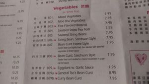 Menú at Taste of Asia in Orlando