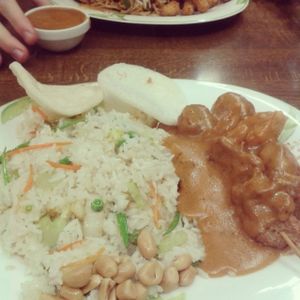 Vegetarian and vegan Chinese cuisine. at Jade-Imbiss in Dusseldorf