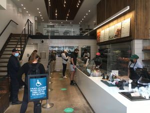 Inside store. at sweetgreen - 3rd Ave in New York City