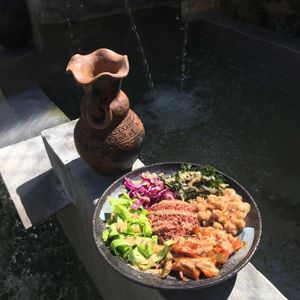 Mexican bowl at Prana Center in Da Lat