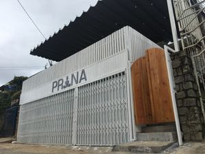 Front entrance and parking at Prana Center in Da Lat