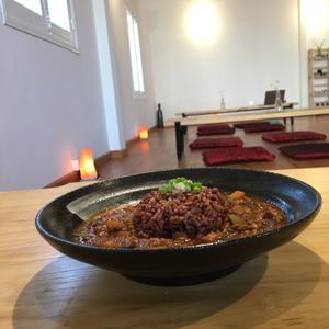 Four-Bean Chili Special at Prana Center in Da Lat
