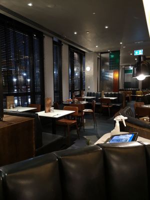 Inside at Belgo in London