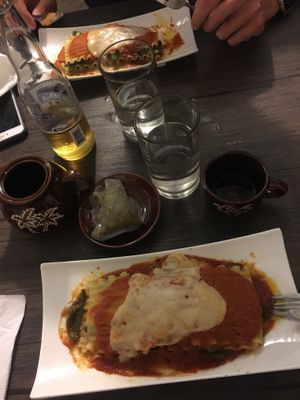 Vegetable lasagna  at Le Voyage in Coron