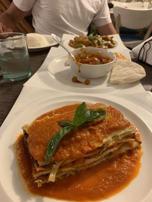 Curry, lasangne and musaka at Le Voyage in Coron