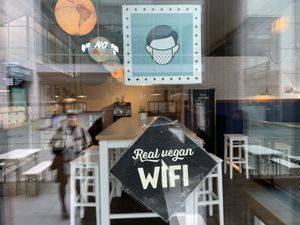 vegan wifi  at Swing Kitchen - Georgenstraße in Berlin