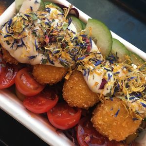 Nugget salad  at Swing Kitchen - Georgenstraße in Berlin