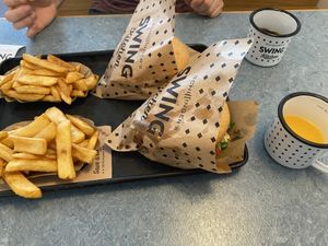   at Swing Kitchen - Georgenstraße in Berlin