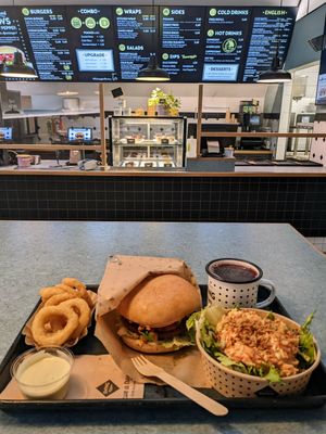 My meal at Swing Kitchen - Georgenstraße in Berlin