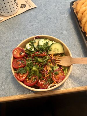 garden salad  at Swing Kitchen - Georgenstraße in Berlin