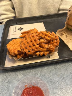 Sweet Potato Fries  at Swing Kitchen - Georgenstraße in Berlin