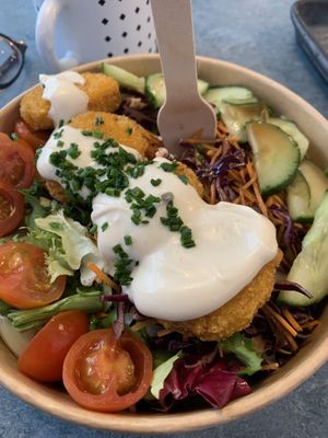 Nugget salad   at Swing Kitchen - Georgenstraße in Berlin