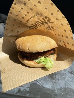 Swing Burger  at Swing Kitchen - Georgenstraße in Berlin