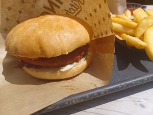 Swing burger at Swing Kitchen - Georgenstraße in Berlin