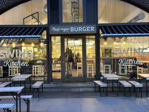 Store/Entrance.  at Swing Kitchen - Georgenstraße in Berlin