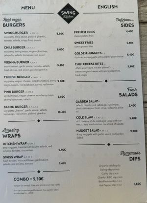   at Swing Kitchen - Georgenstraße in Berlin