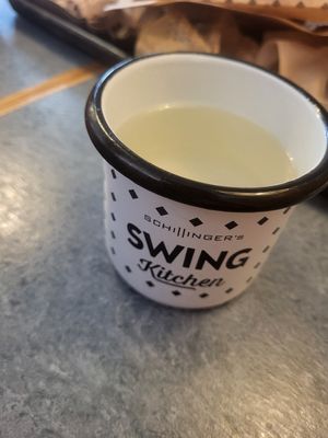 Lemonade (free refill) at Swing Kitchen - Georgenstraße in Berlin