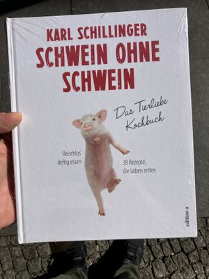 cooking book there   at Swing Kitchen - Georgenstraße in Berlin