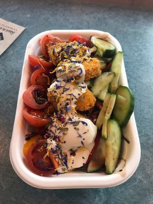 Nugget Salad at Swing Kitchen - Georgenstraße in Berlin