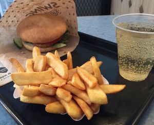 My lunch at Swing Kitchen - Georgenstraße in Berlin