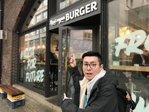 outside at Swing Kitchen - Georgenstraße in Berlin