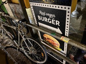 sign at Swing Kitchen - Georgenstraße in Berlin