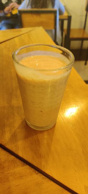 Juice with soya milk at Pit Stop in Copacabana