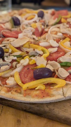 🍕 Pizza Vegan at Pit Stop in Copacabana